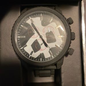 Black rds watch like new never worn once at all